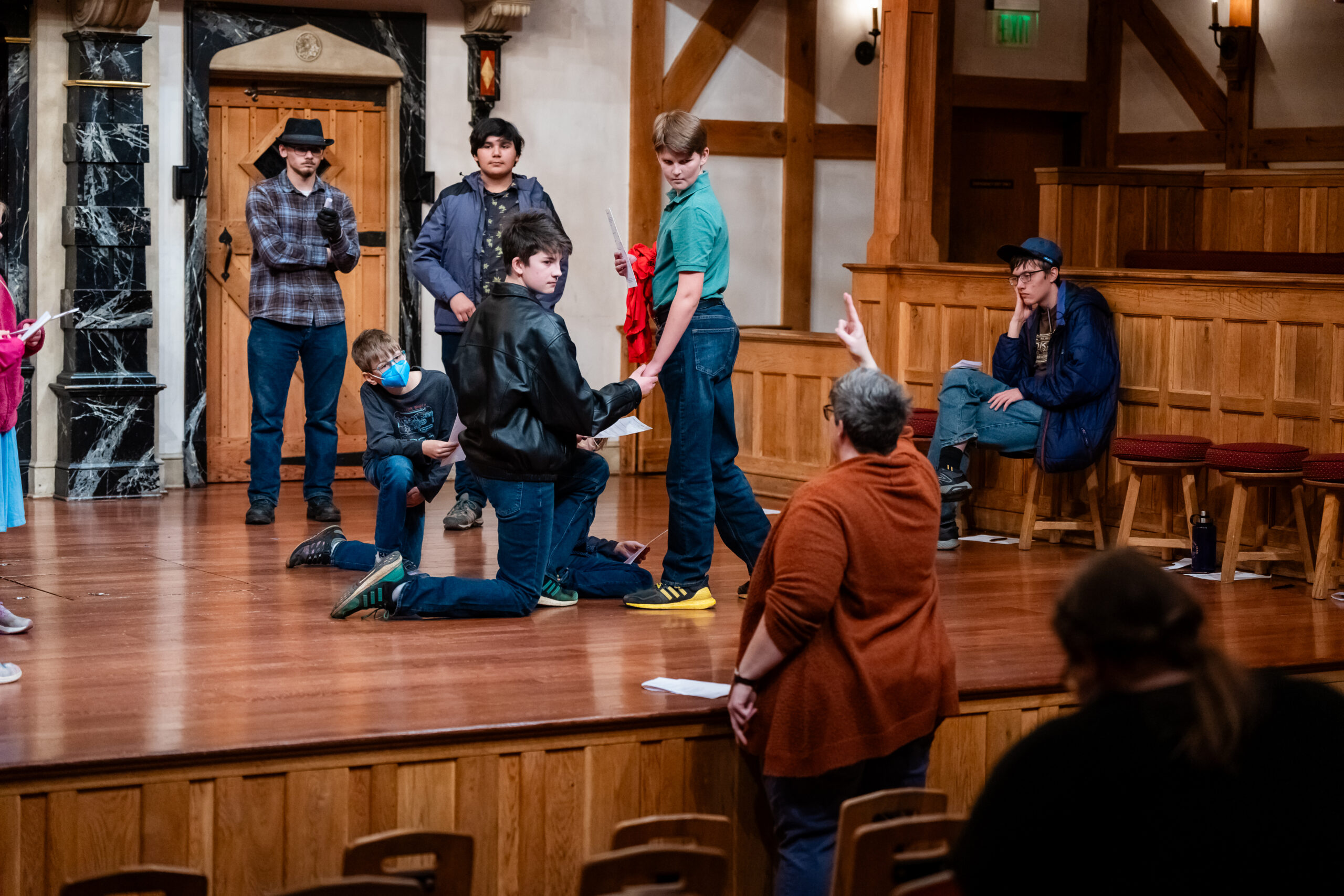 Naka-scale ang American Shakespeare Center Homeschool Day Workshop