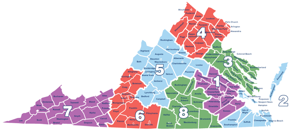 Mapa ng Rehiyon ng Vca Transparent